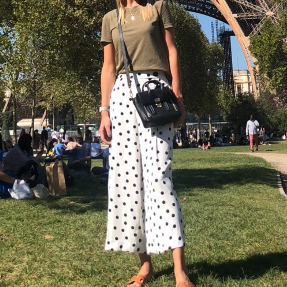 Zara polka dot pants